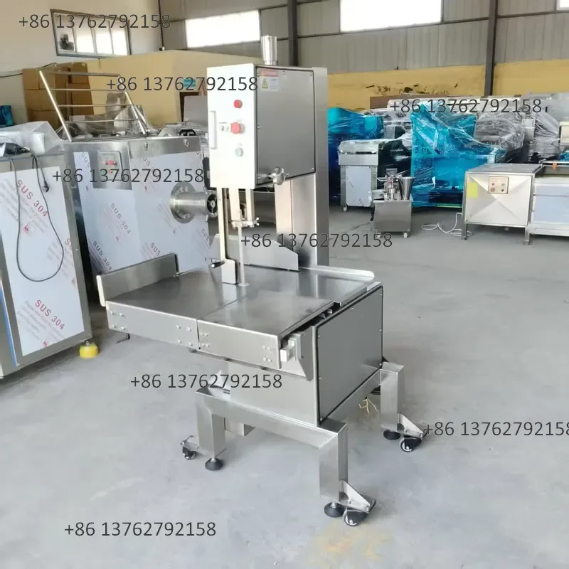 【2026】 Heavy Electric Saw Machine Industrial Meat Cutting Band Saw for Ribs Chicken Frozen Meat Processing