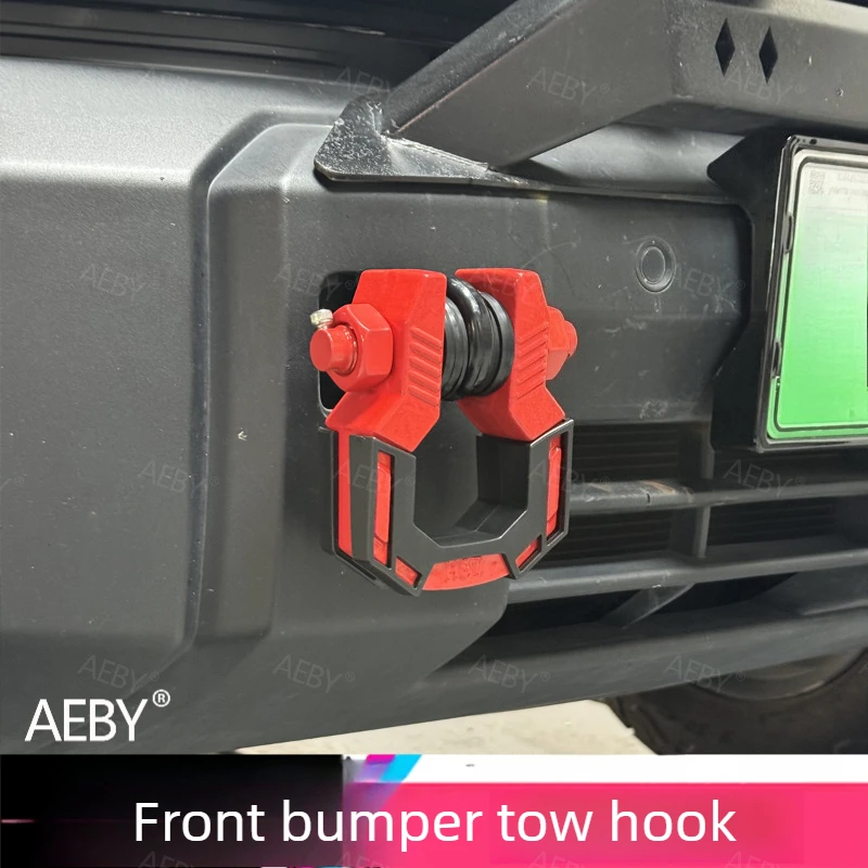 For Chery ICAR Front bumper tow hook,Shackle D-Ring Bumper,Restore traction,Cast steel U-shaped hook,Car external parts