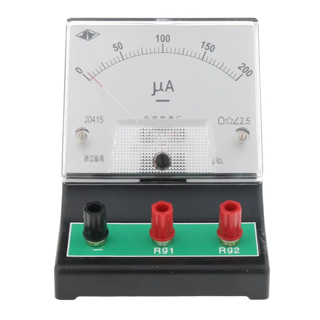 

Direct Current Meter for Meters, 0 200 Microamps, 2.5