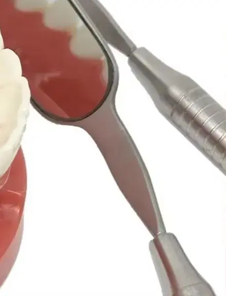 

Dental Mouth Mirror Anti-Fog with Handle Long Shape Rhodium Mirrors Reflectors High Quality Dental Tools