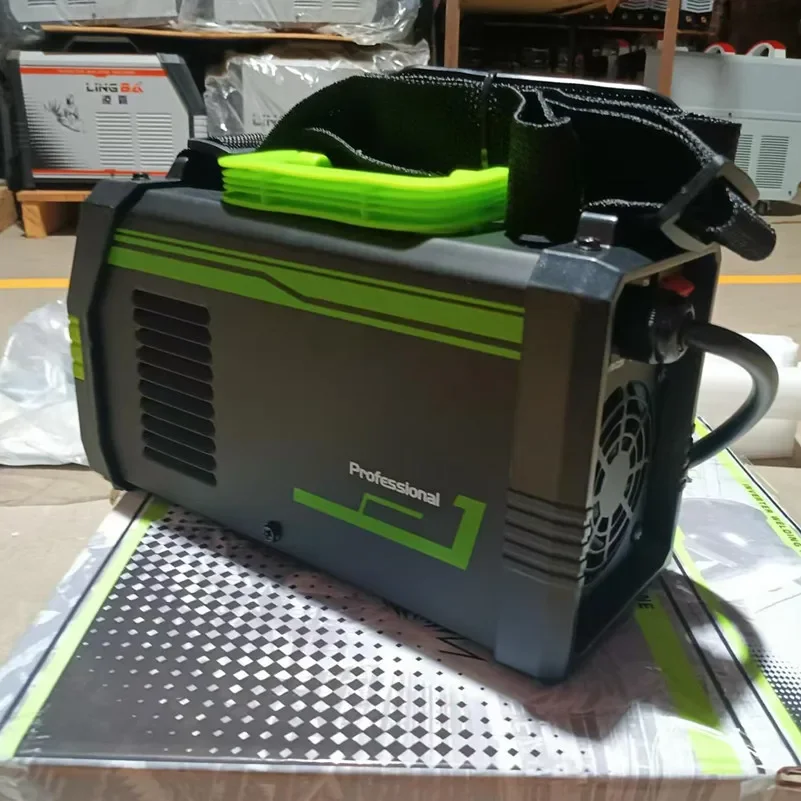 

Welding Machine with Welding Rod Gloves Arc Welders 120A 110/220V Mini MMA-250A Manual