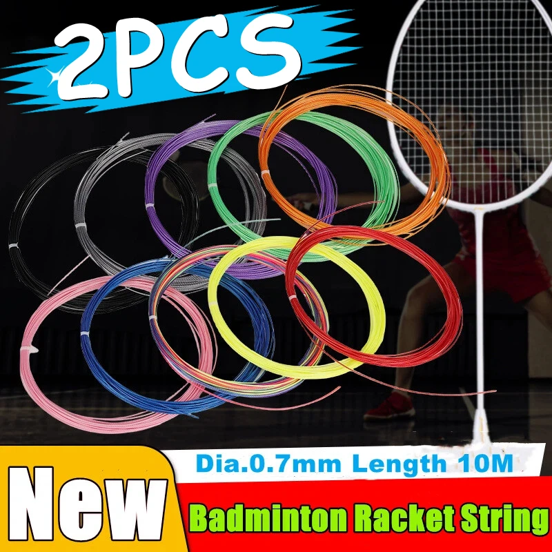 

Newest Multicolor Badminton Racket String Dia.0.7mm Length 10M Badminton Racquet Wire Sport Supplies Racquet Stringing Gifts