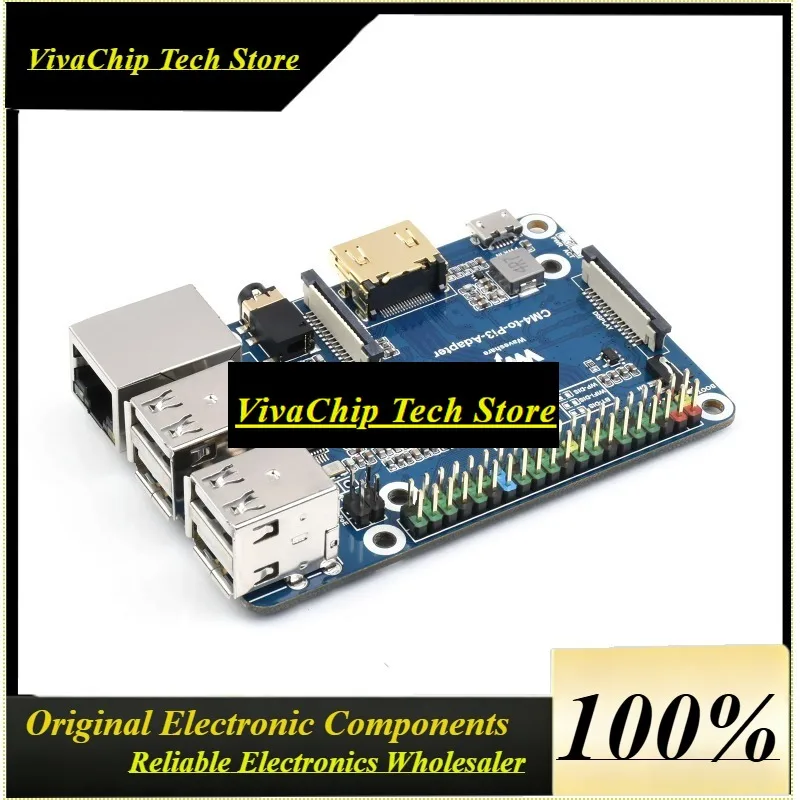 VoFSRaspberry Pi Zero To 3B Adapter, Alternative Solution For Raspberry Pi 3 Model B/B+ 10 / 100 M Adaptive