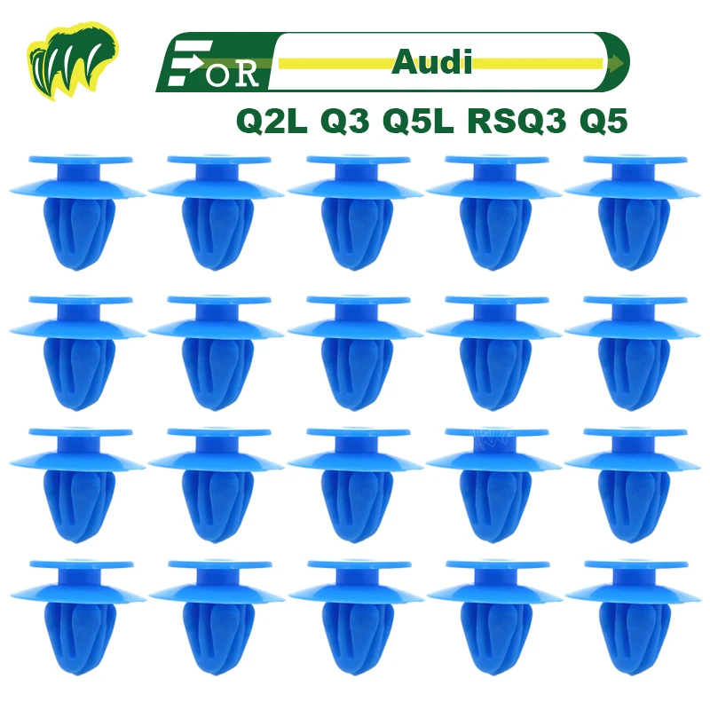 

20 Piece For Audi Q2L Q3 Q5L RSQ3 Q5 Car wheel arch fixing clip plastic screw accessory clip