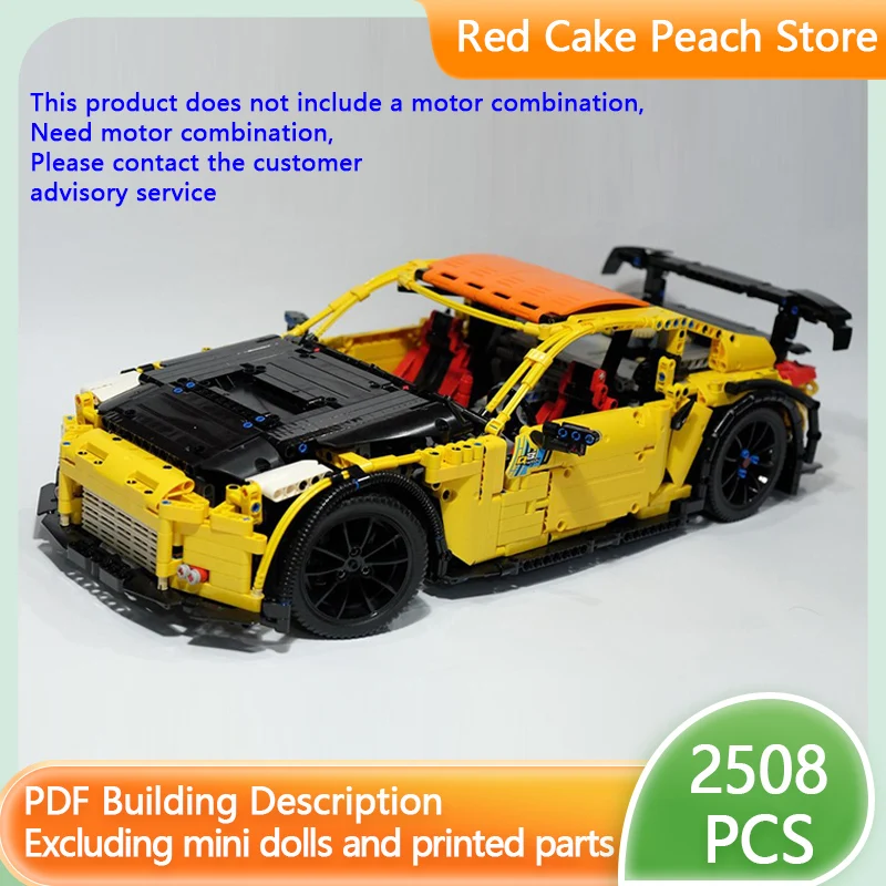 Speed Racing Car Model MOC Building Bricks Fairlady 350Z Hypercar Modular Technology Children Holiday Gifts Assemble Toys Suit