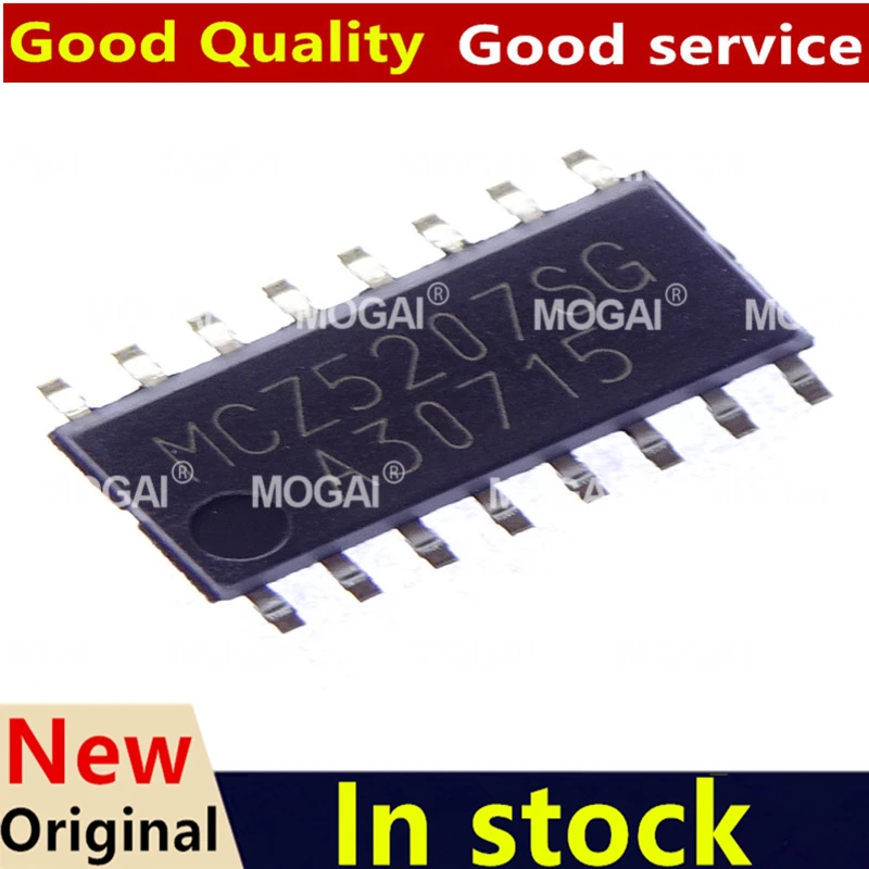 

(5piece)100% New MCZ5207SG MCZ5208SG sop-16 Chipset