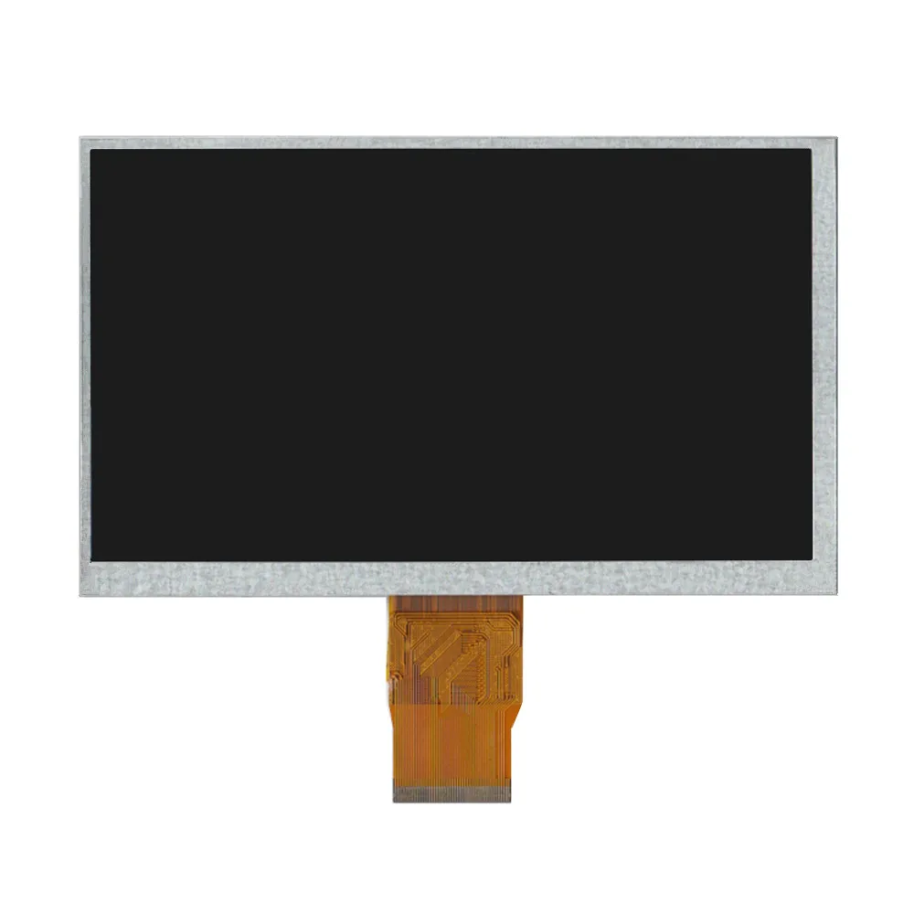 Monitor IPS LCD, Driver Control Board, 2AV HDMI-compatível, VGA para Raspberry Pi, banana, laranja, PC, 7"