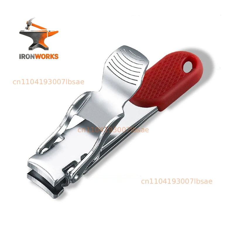 Mini Ultra Thin Nail Clipper Portable Stainless Steel Nail Toe Cutter Trimmer Scissor Carbon Steel  1PC