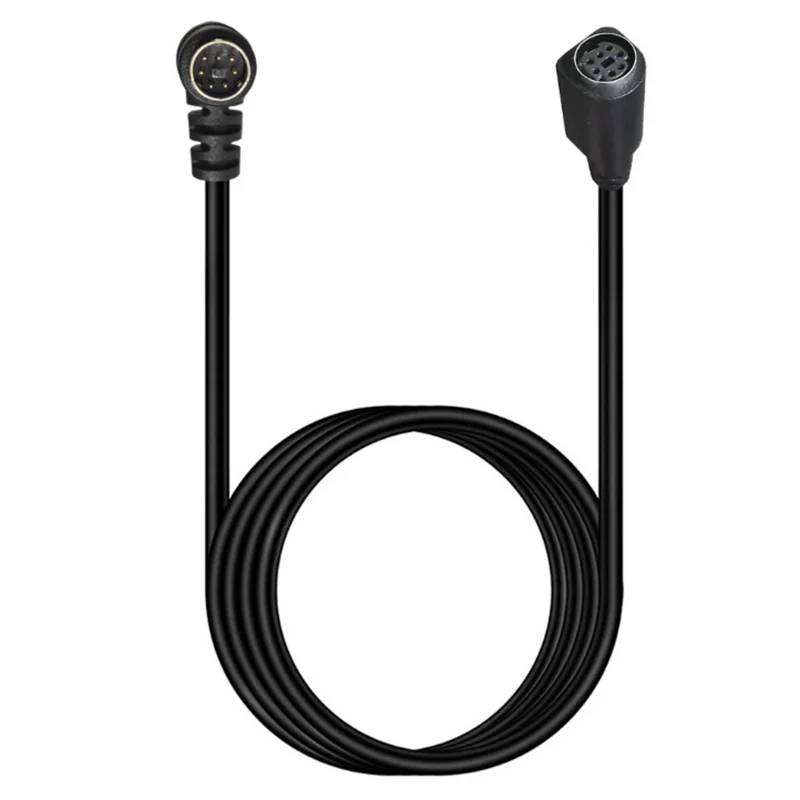 0.5m 90 Degree Elbow Mini DIN 7Pin Male Female Computer S-Video Terminal Video Cable 7-Core Mini DIN Audio And Video DVD Cable