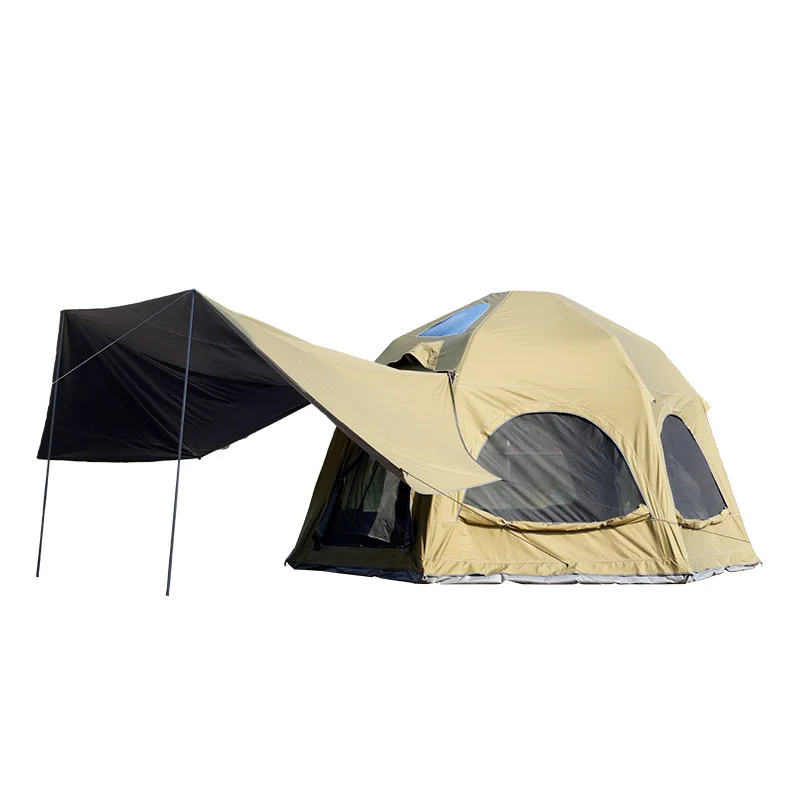 

Pengyuan Outdoor Rainproof Inflatable Tent Oxford Fabric 4.5 Expandable Canopy for Camping Shade