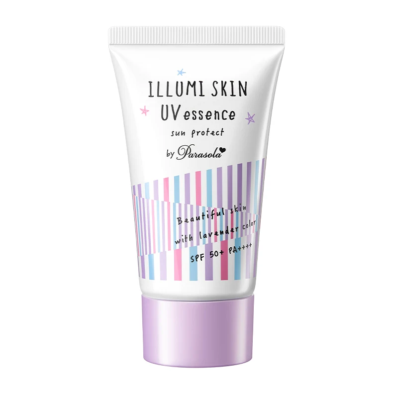 

Naris Sunscreen Purple Makeup Primer Three-In-One Face and Body Brightening Color Difference