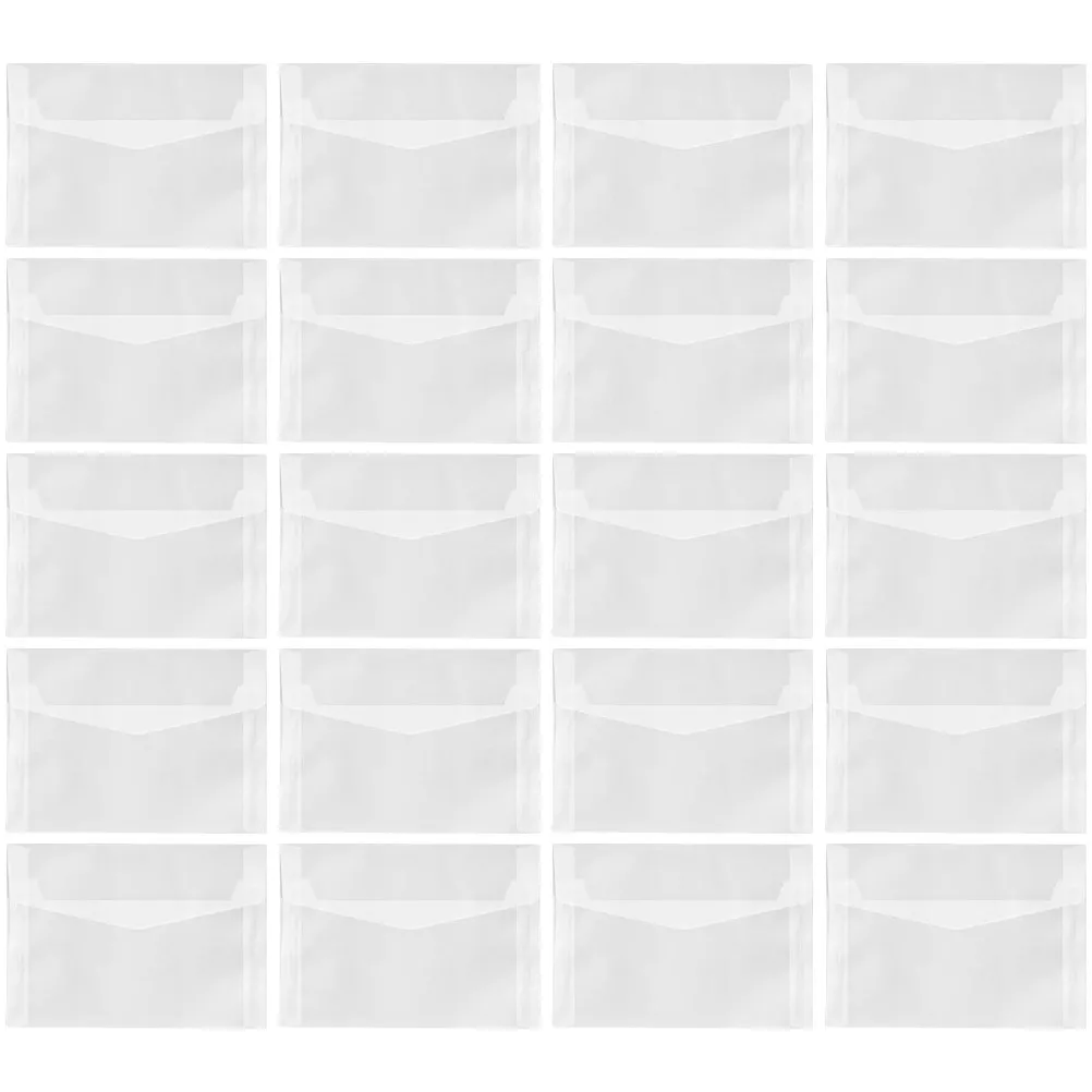 

20Pcs Premium Greeting Cards Envelopes Blank Multi-Function Party Invitation Letter Storage Envelopes for Home Office Festival