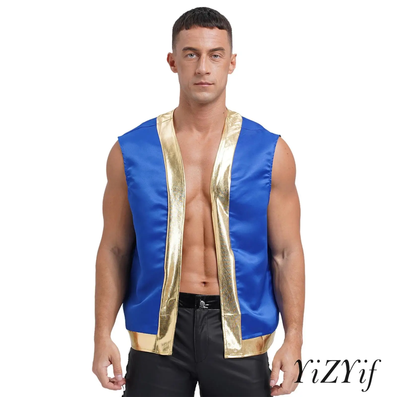 

Men Captain Cosplay Bachelor Party Costumes Halloween Toad Vest Arabian Prince Costume Masquerade Ball Party Wear Fancy Dress Up