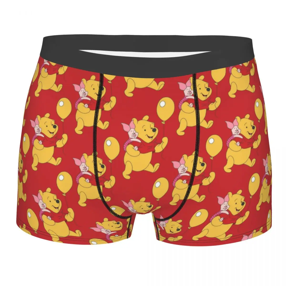 

Крутые боксеры с героями мультфильмов Винни-Пух на заказ, мужские трусы, дышащие трусы, нижнее белье