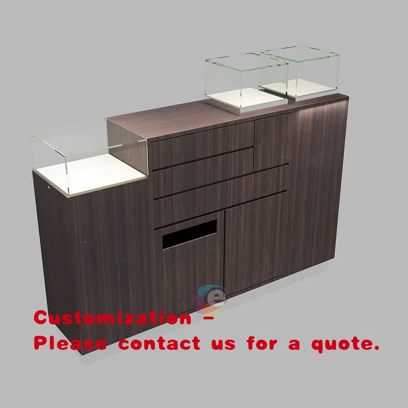 custom.Jewelry Cabinet Vitrines Bijouterie Jewellery Showcases Jewelry Display Showcase OEM
