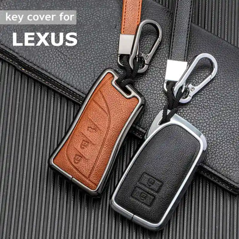 

Key Case Cover For Lexus NX UX GS RX IS ES GX LX RC 200 250 350 LC500 UX200 LS 450H 300H 2023 2022 Remote Fob Shell Accessories