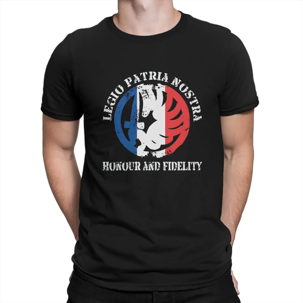 Men\'s Special Forces T Shirt Legion Etrangere Foreign Legion 100% Cotton Tops Novelty Short Sleeve Round Collar Gift T-Shirts