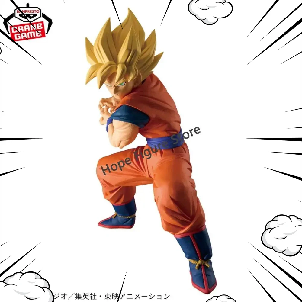 

In Stock Original BANPRESTO Grandista Son Goku Figure Anime Dragon Ball Z Figure Model Genuine Toy