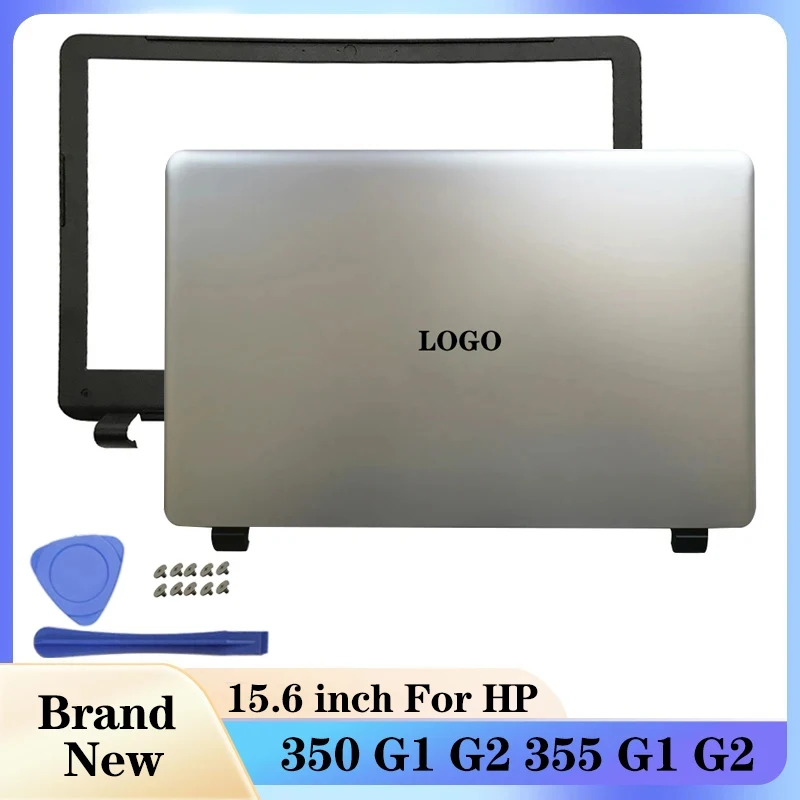 NEW Laptop LCD Back Cover/Front Bezel For HP Probook 350 G1 350 G2 355 G1 355 G2 Silver 758055-001