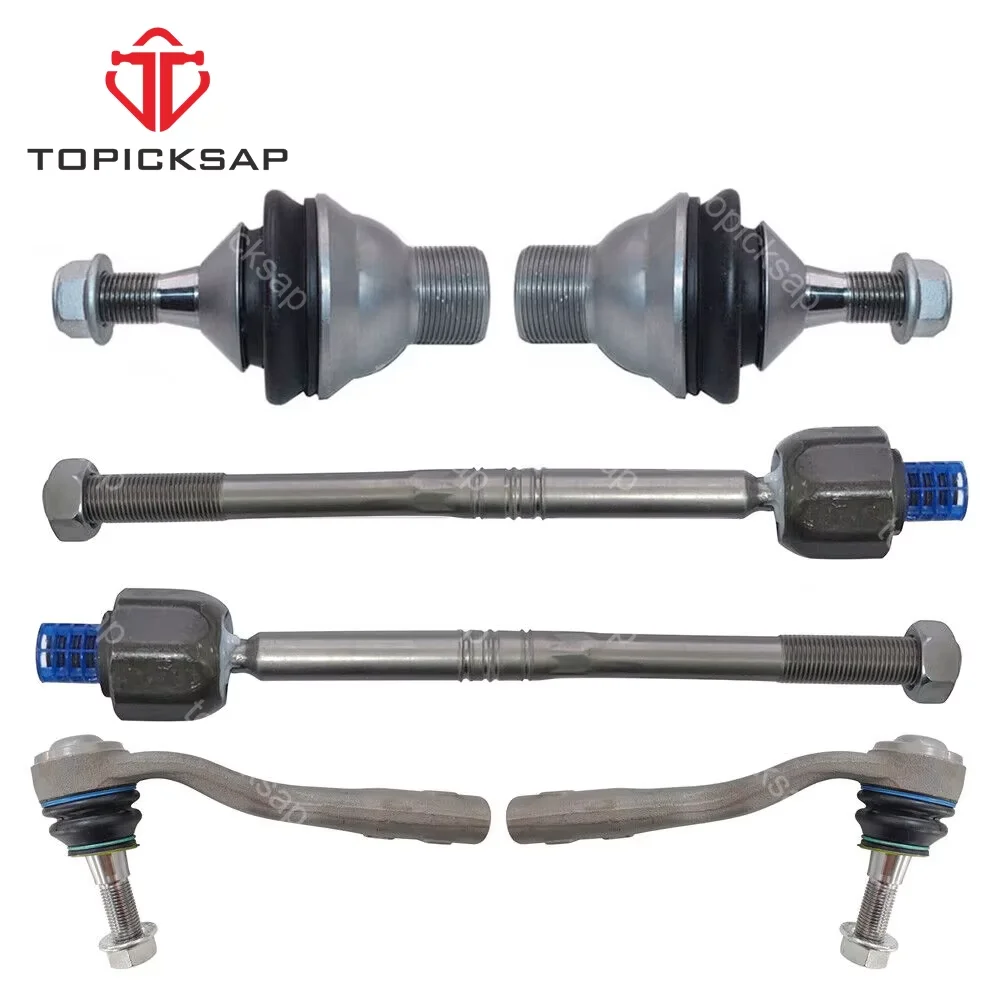 TOPICKSAP 12Pcs Front Upper Lower Control Arm Ball Joint Sway Bar Tie Rod Ends for Mercedes-Benz W166 X166 GL450 ML500 2013-2019
