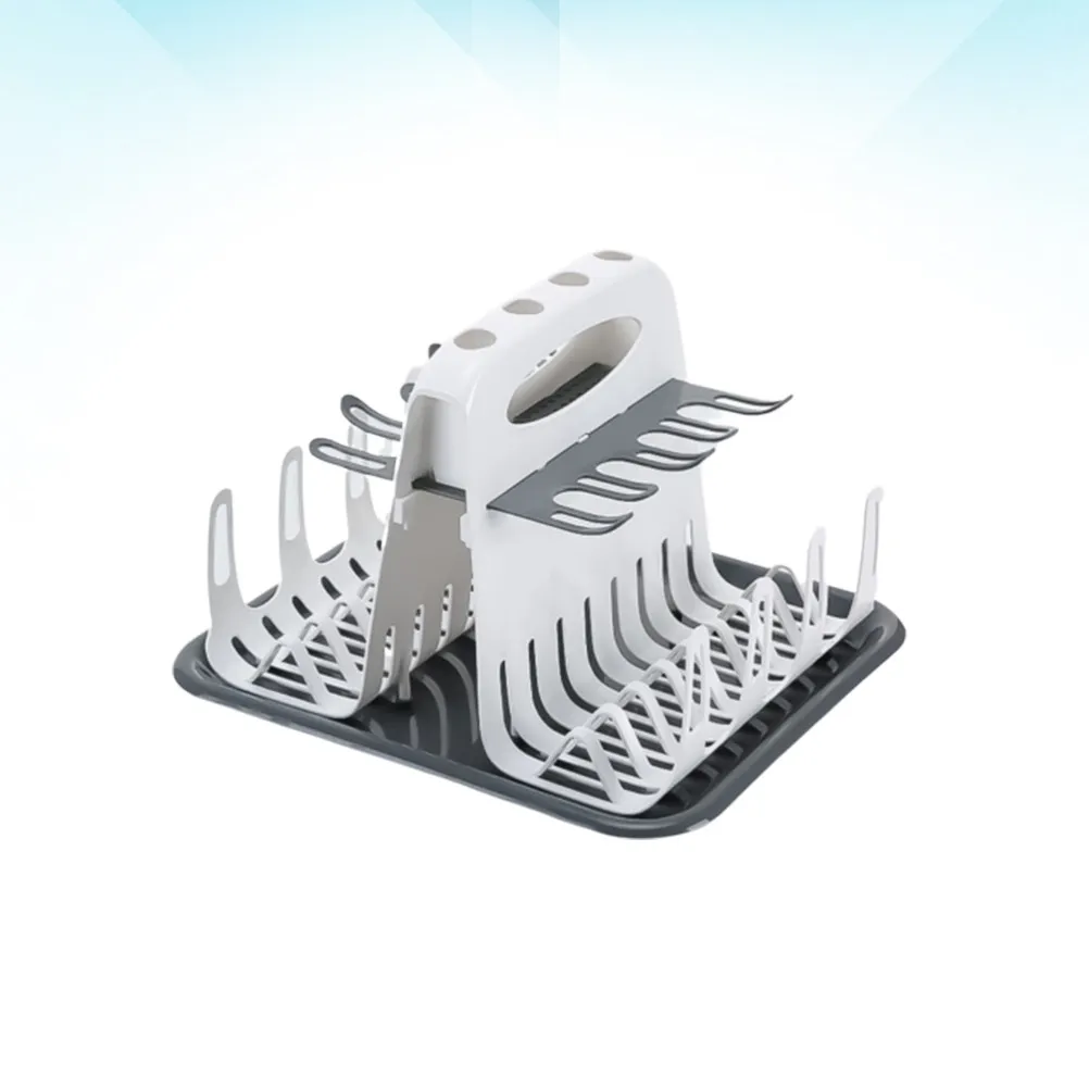 Baby Bottle Organizer Babies Bottle Drying Rack 8-Slot Premium Eco-friendly Bpa-free Material Modern Kitchen Counter