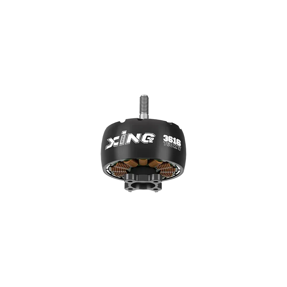 RoRusIFlight XING2 3616 760KV Brushless Motor, Single / 4PCS Pack Options, 5mm Shaft 19×19 Mount For 9/10 Inch LR FPV Frames