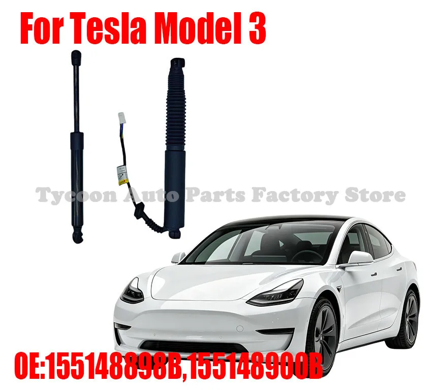Premium Stable Electric Tailgate Support Strut 1551488-99-B 155148900B for Tesla Model 3