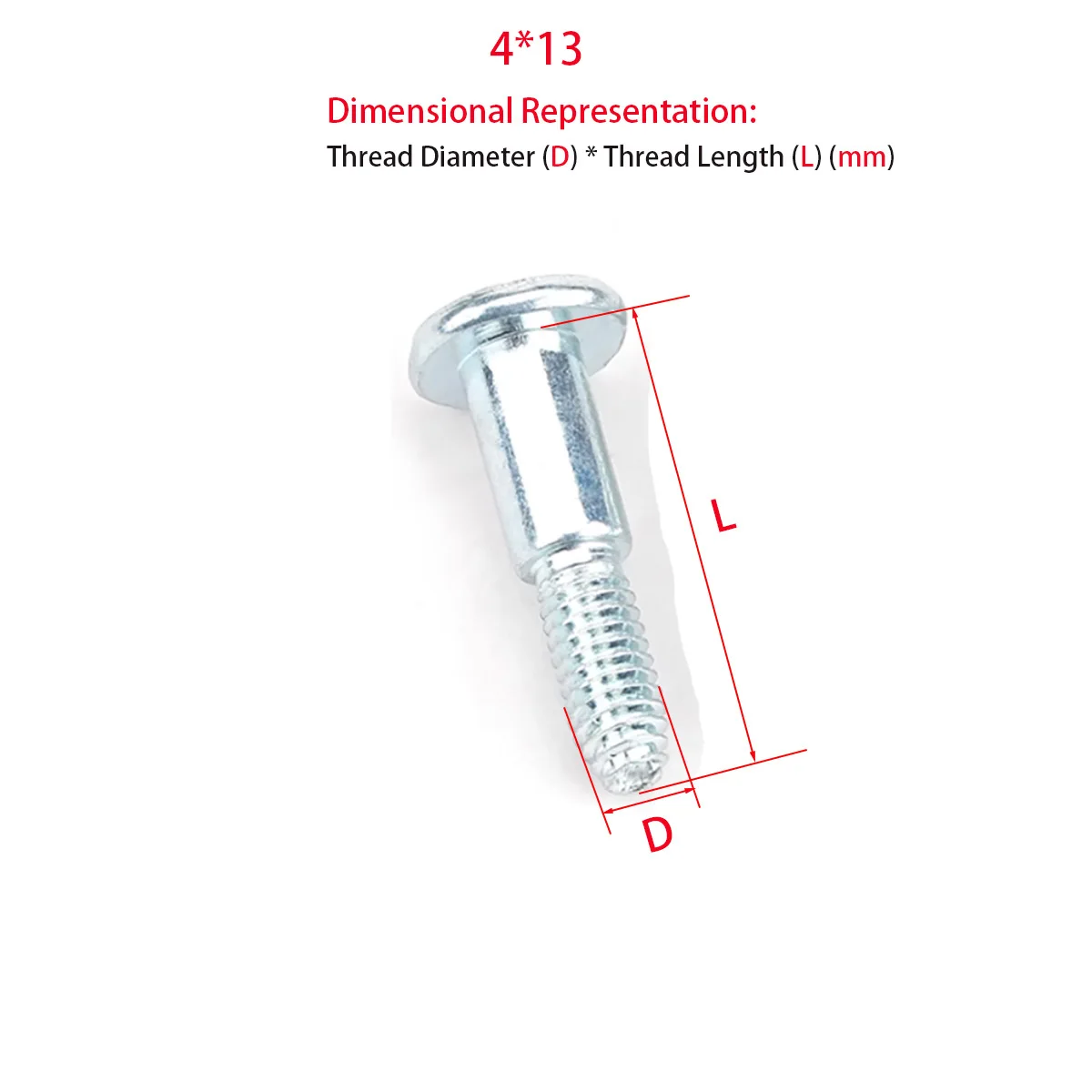 Cross Shaped Flat Head Step Half Tooth Bolt/Triangular Tooth Self Tapping Self-Locking Hanging Wall Limit Screw M3 M4 M5