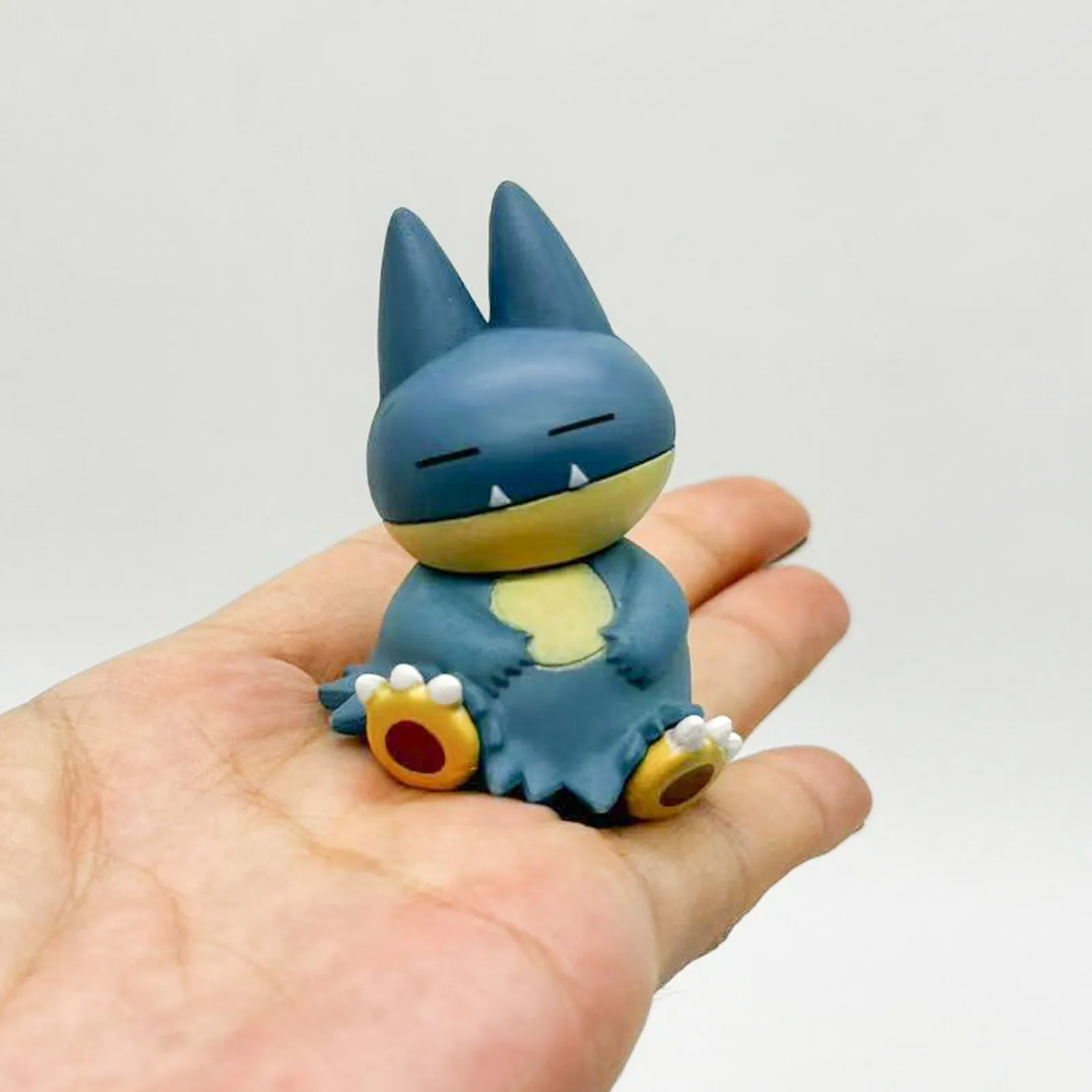 Pokemon Tête Inclinable, Munchlax, Gengar, Pikachu, Rowlet, Piplup, Blind Box, Butter Gifts, Toy Model, Anime Figures, Renforcement des Ornements