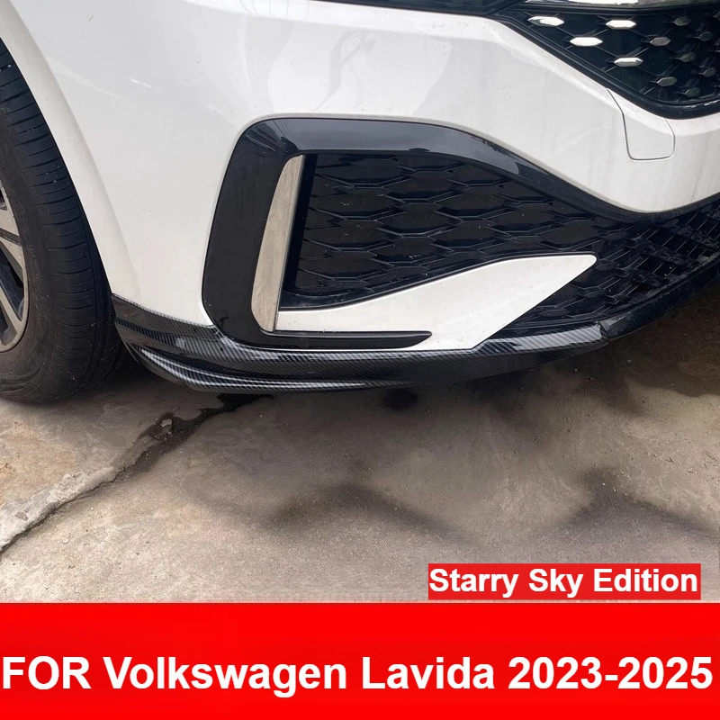 

Front Bumper Side Corner Protector Sticker Trims ABS Front Bumper Corner Strip FOR Volkswagen Lavida Exterior Accessories