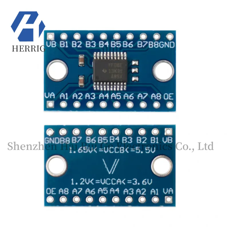TXS0108E High-Speed Full-Duplex 8-Channel Level Shifter Module 8-Bit Bidirectional Voltage Converter