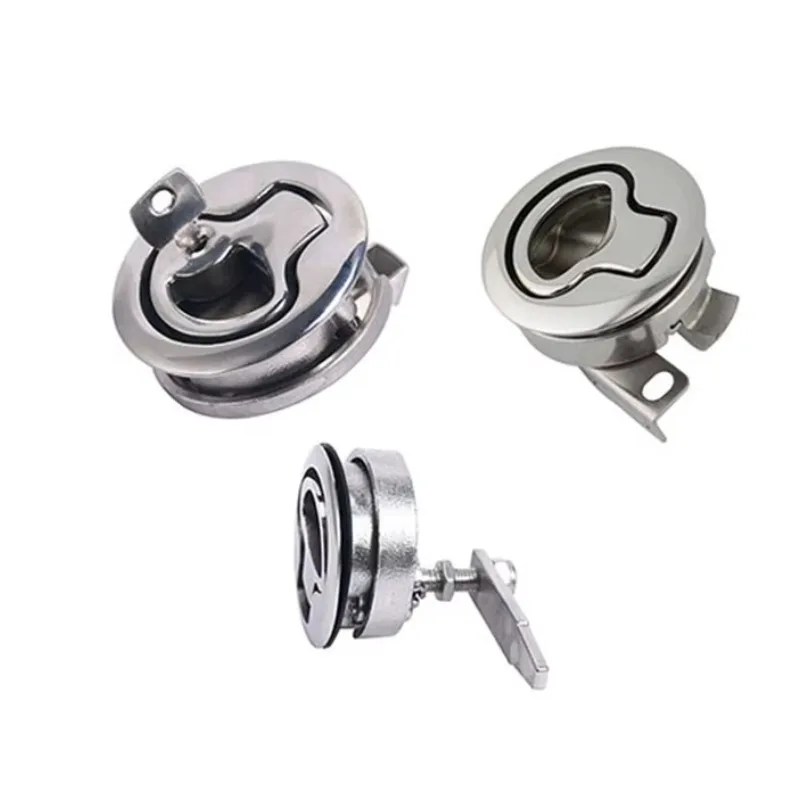 

Морская фурнитура из нержавеющей стали: врезная ручка-защелка для палубных дверей, судов, яхт, сверхпрочная, антикоррозийная