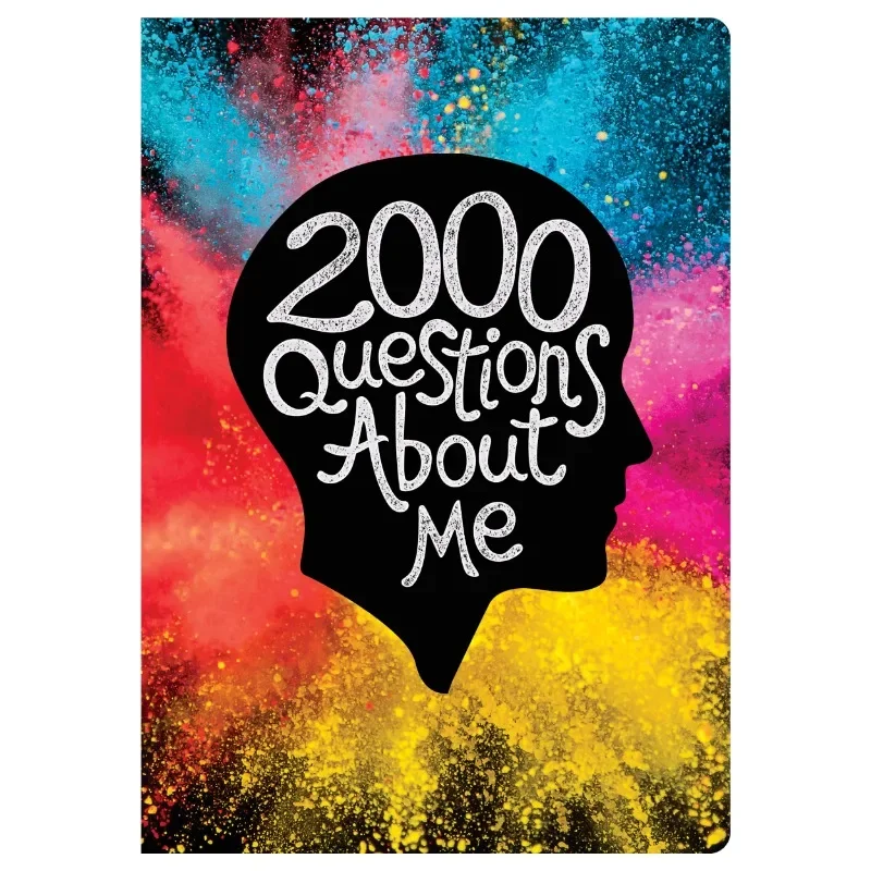 

Best.Innovative design 2000 Questions About Me Guided Journal Cardstock 152 Pages.Innovative