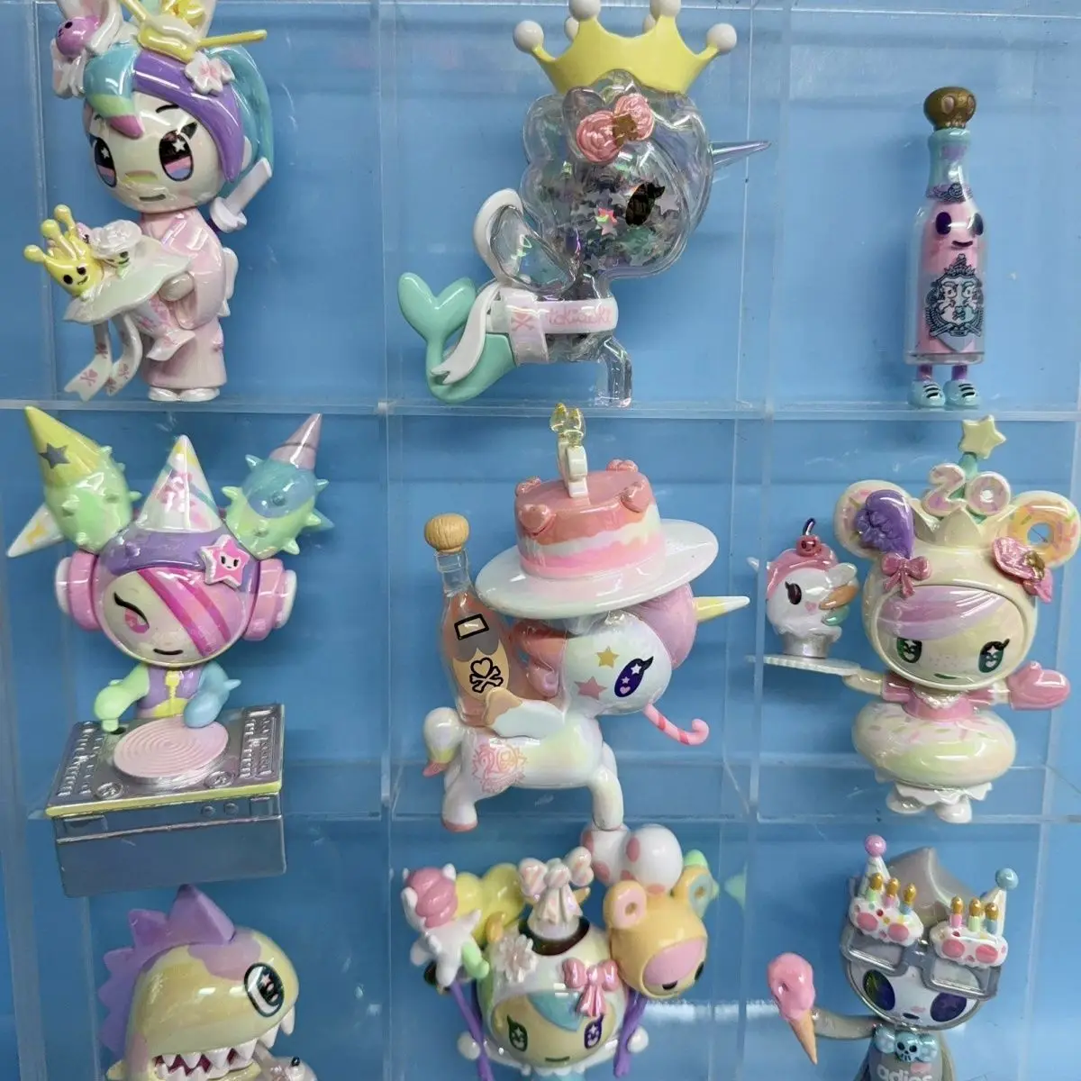7cm rainbow Tokidoki unicorn action figure doll
