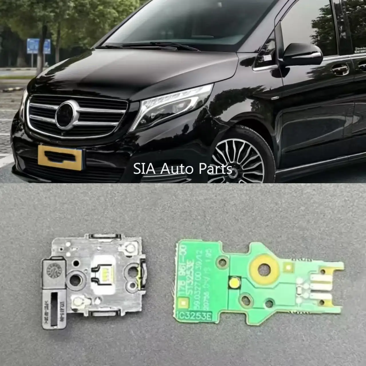 

For Mercedes-Benz V-Class W447 Vito V250 V260 2016-2021 White Light Car Headlight DRL Chip LED Board Light Source Board Chip