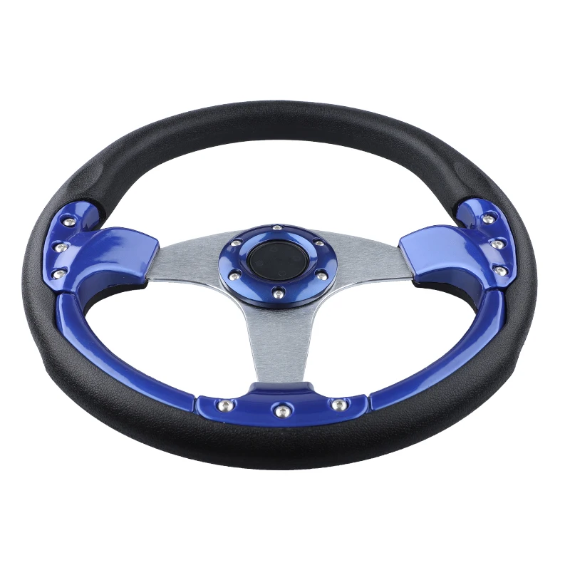 Universal 14 inch 350mm  Racing Car PVC Modification Mini Drifting Steering Wheel