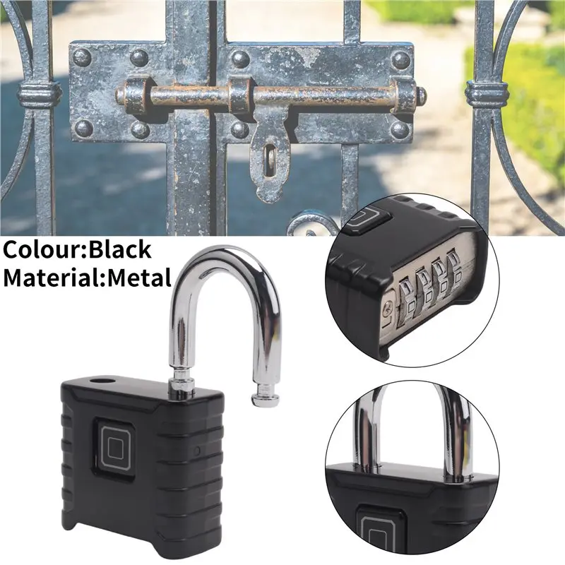 AB08-Heavy Duty Combination Padlock, Outdoor Padlock, Mechanical Combination Lock For Lockers,Gates