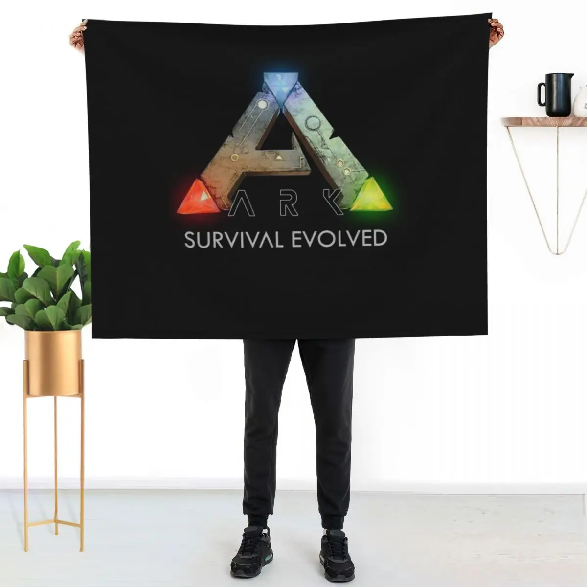 Ark Survival Evolved Couverture chaude multi-usages pour salon et chambre à coucher