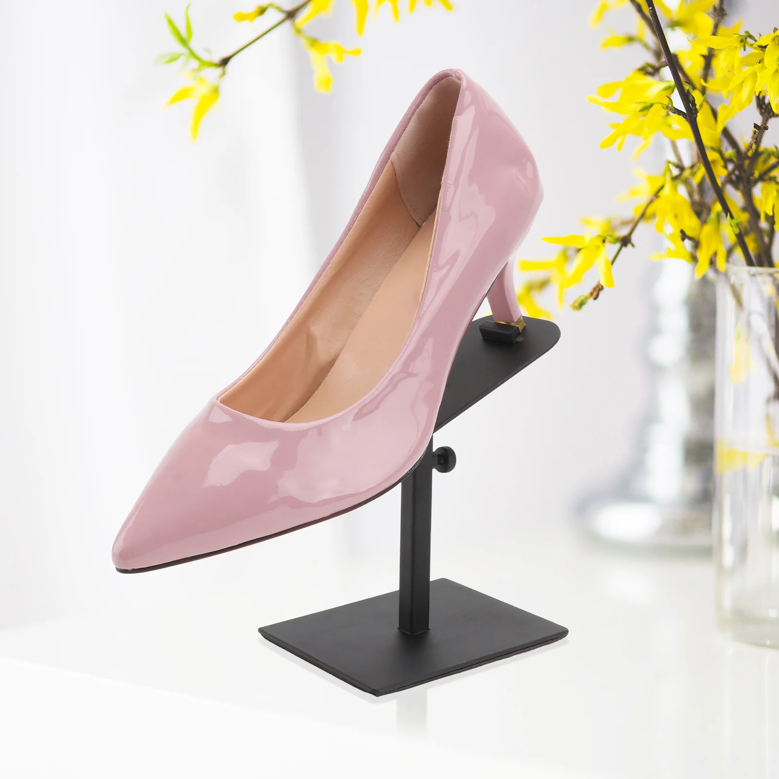 

1pc Shoe Display Rack For High Heel Shoes Storage Rack Display Shelf Compact Design Wear Resistant Material