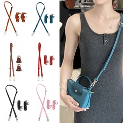 Leather Replacement Crossbody Bag Strap, Fit for Longchamp mini shoulder strap without punching modification