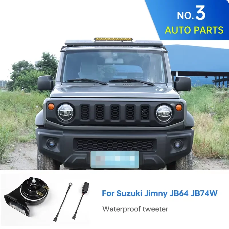 For Suzuki Jimny JB64 Sierra JB74W 2019 2024 Snail Horn Loud Speaker Sound Interior Refit Accessories