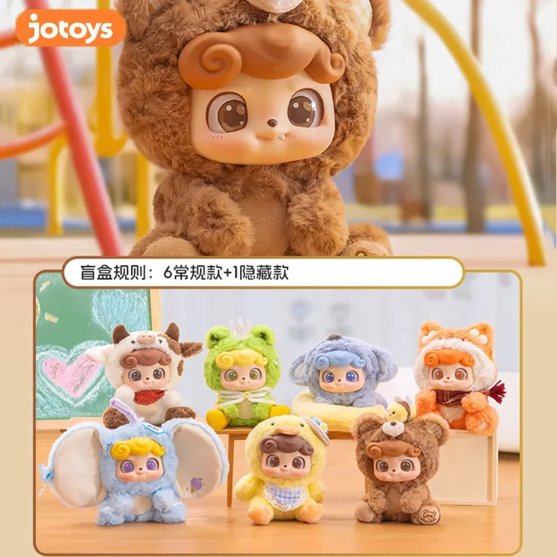 JOTOYS Q.kid Animal Pre School Vinyl Series Blind Box Toys Kawaii Anime Action Figure Caixa Caja Surprise Mystery Box Dolls Gift