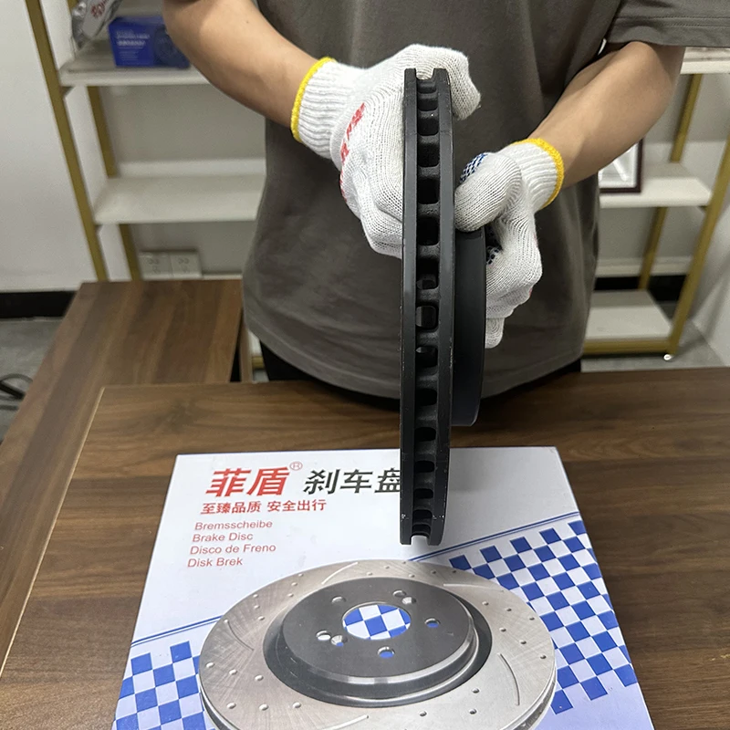 

Feidun High performance Resolve brake shaking Noiseless Auto Parts Car Accessories Brake Discs brake rotors for DeLorean