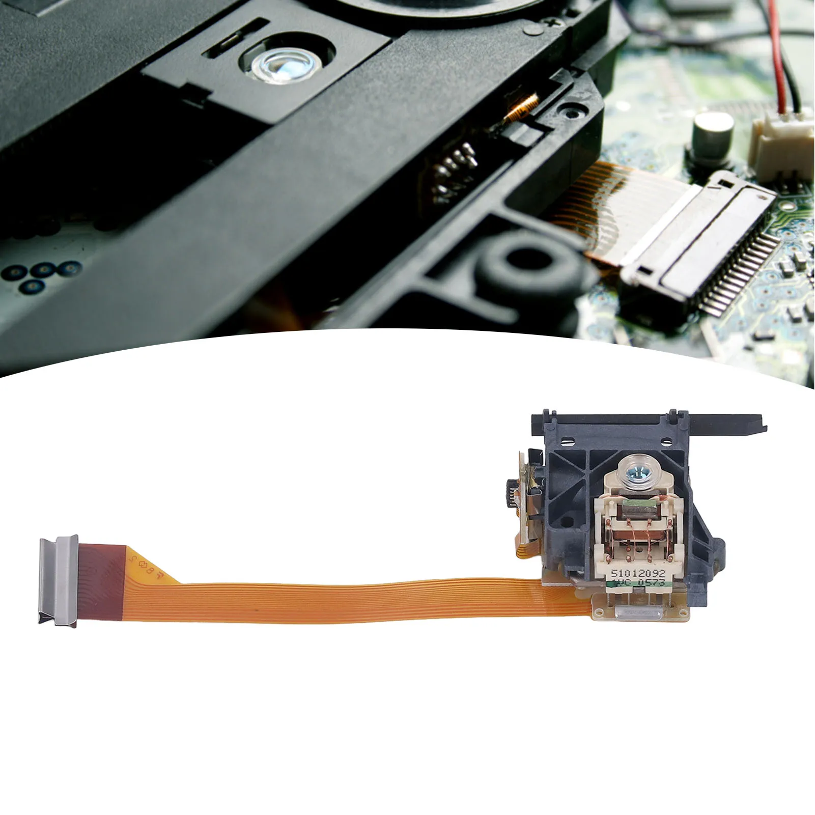 CD Optical Laser Head Optical Pickup Laser Lens Laser Head Replacement for Fever Module CD Pro2 LF VAU1254 VAU1255 VAU1252