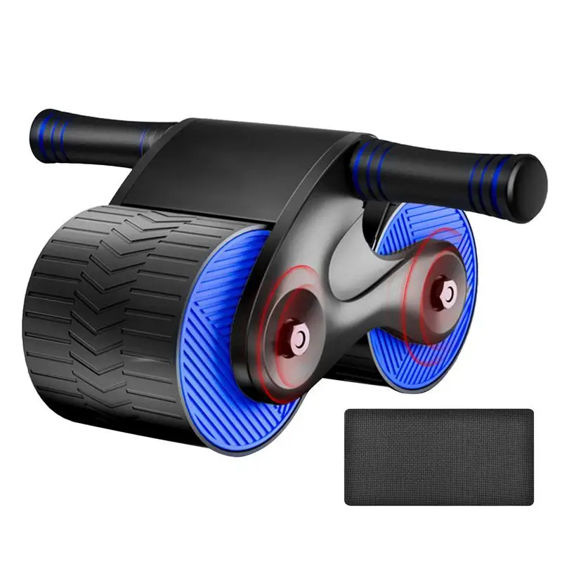 

Automatic Abdominal Wheel Ergonomic Handled Ab Roller Automatic Rebound Abdominal Exercise Wheel Roller Sturdy Home Gym Exercise