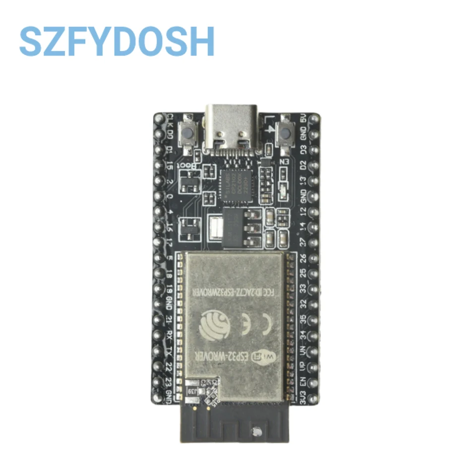 ESP32 DevKitC WIFI+Bluetooth development board based equipped with ESP32 WROOM-32D 32U ESP32 WROVER module IoT NodeMCU-32 TYPE-C