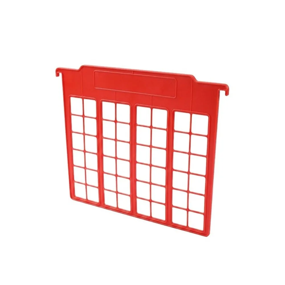 8pcs Durable Plastic Hanging File Divider A4 Multicolor Hanging Folder Separator File Rack Partition Document Classification