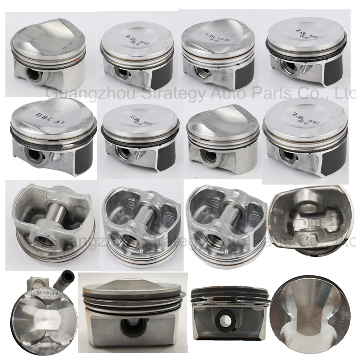 High Quality Wholesale Auto Parts Forged Pistons EA888 GEN 1 / EVO1 2.0L Piston Assembly for Audi A4L Q5 VW Passat TIGUAN