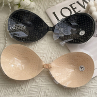 Sexy One-piece Strapless Bra Pad for Women Invisible Brassiere Underwear Breast Petals Adhesive Lift Up Stick Bralette Lingerie