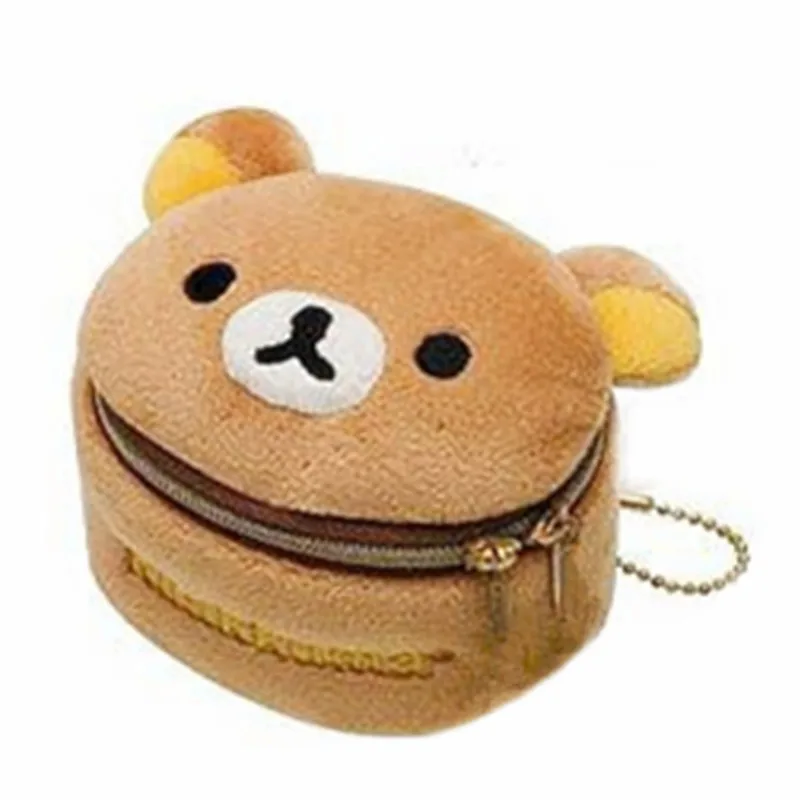 New Cute Rilakkuma Bear bambini ragazze portamonete portachiavi portachiavi piccoli portafogli per le donne